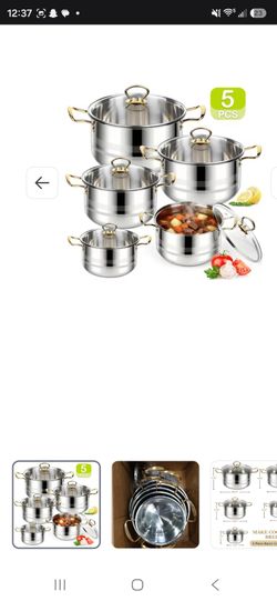 Set of pots