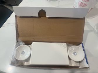 Sure-Lites SEL White Integrated LED Plastic Emergency Light with NiCad Battery and Coverage Area of 25 ft. (New) Open box