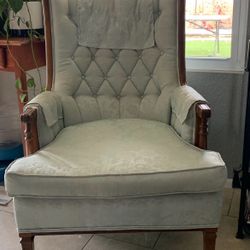 Antique Wing Back chair 