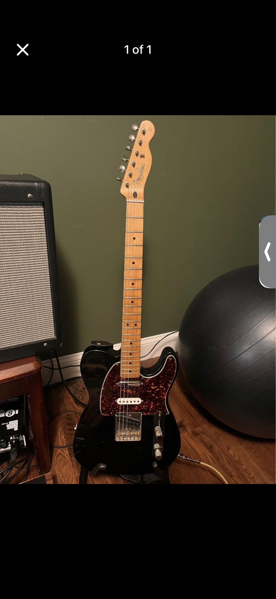 Fender Deluxe Nashville Telecaster with Obsidian Wire 7 Way Pickup Selector
