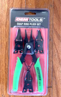 SNAP RING PLIER SET / BRAND NEW