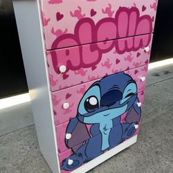 Stitch dresser available in different cartoon