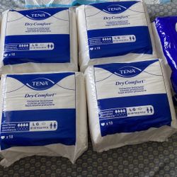 Bulk Pack of TENA Dry Comfort and PROCare Protective Underwear