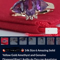 Anillo De Oro 14k Lo Puedo Aser El Tamaño Que Usted Guste