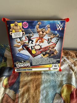 WWE KNUCKLE CRUNCHERS Wrestling RING