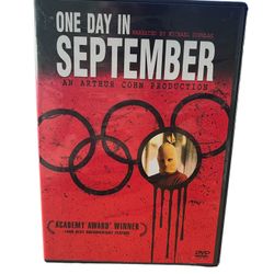 One Day in September (DVD, 2005, Rated R.  Sony Pictures  B33 