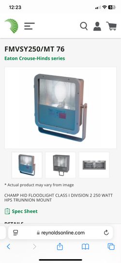 250 WATT HID FLOODLIGHT