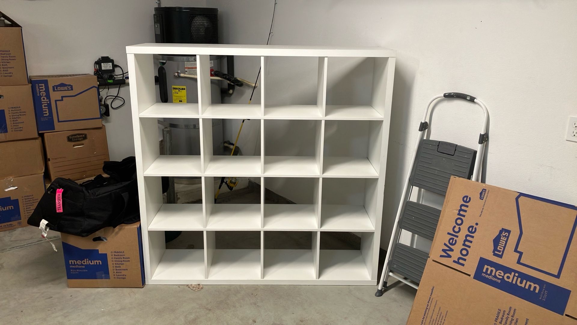4x4 IKEA cubby.