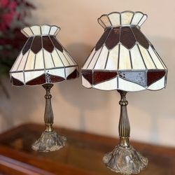 Vintage Tiffany table lamps