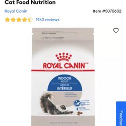 Royal Canin Feline Health Indoor Adult Dry Cat Food Nutrition