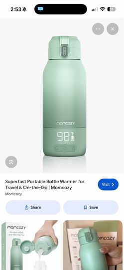 Momcozy on the go milk warmer