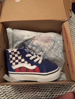 Baby Boy Vans size 4