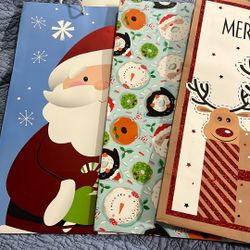Christmas Gift Bags. X 4