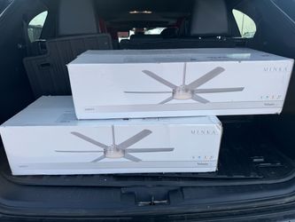 (3) 65’ indoor/outdoor ceiling fans
