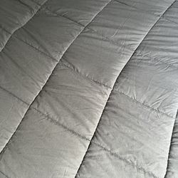 Weighted Blanket For Adults Large Soft Heavy  20 Lbs Grey