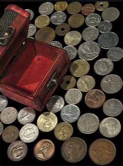 World coin collection 50 coin. Collectable