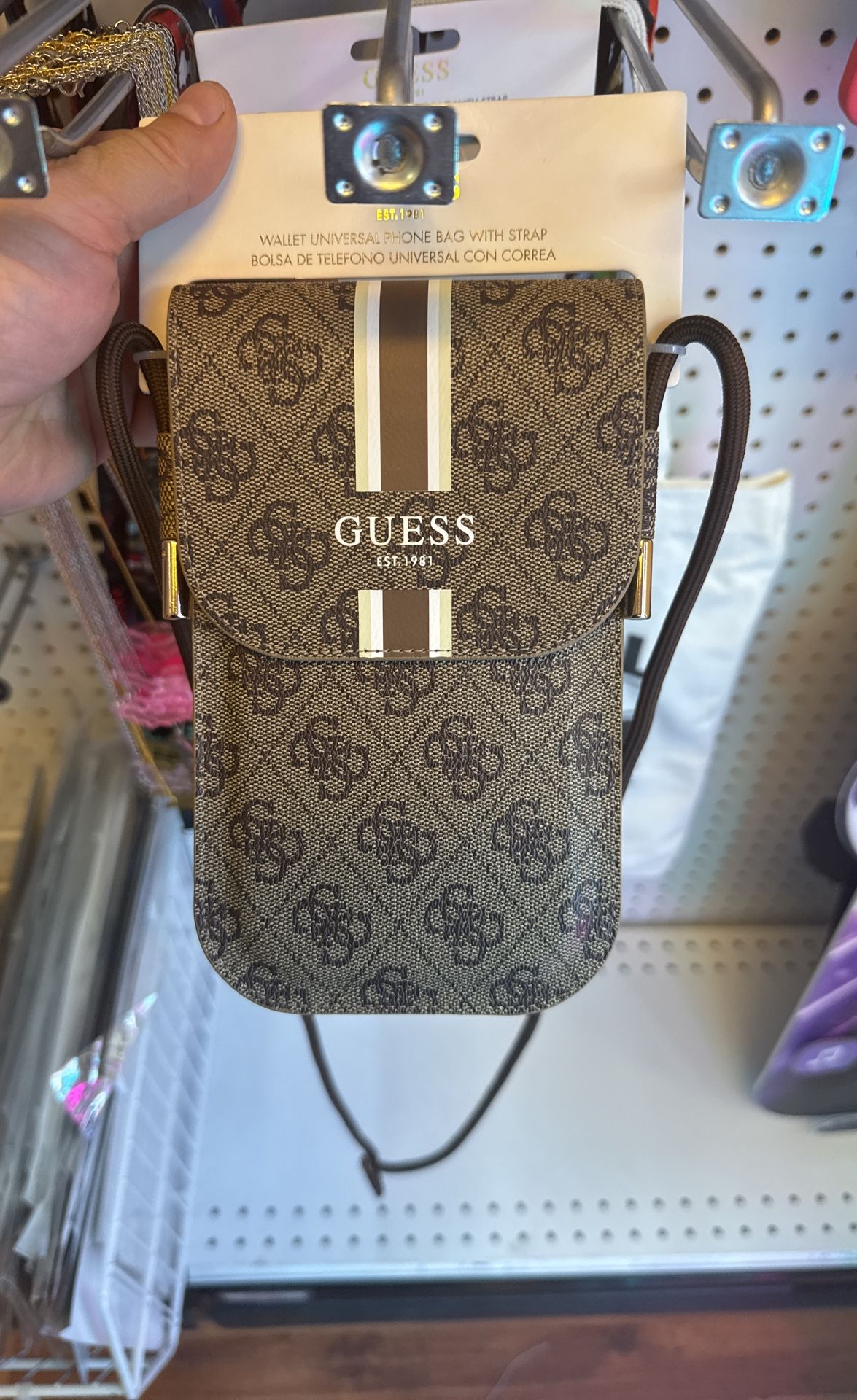 Guess Wallet, Phone Bag With Strap