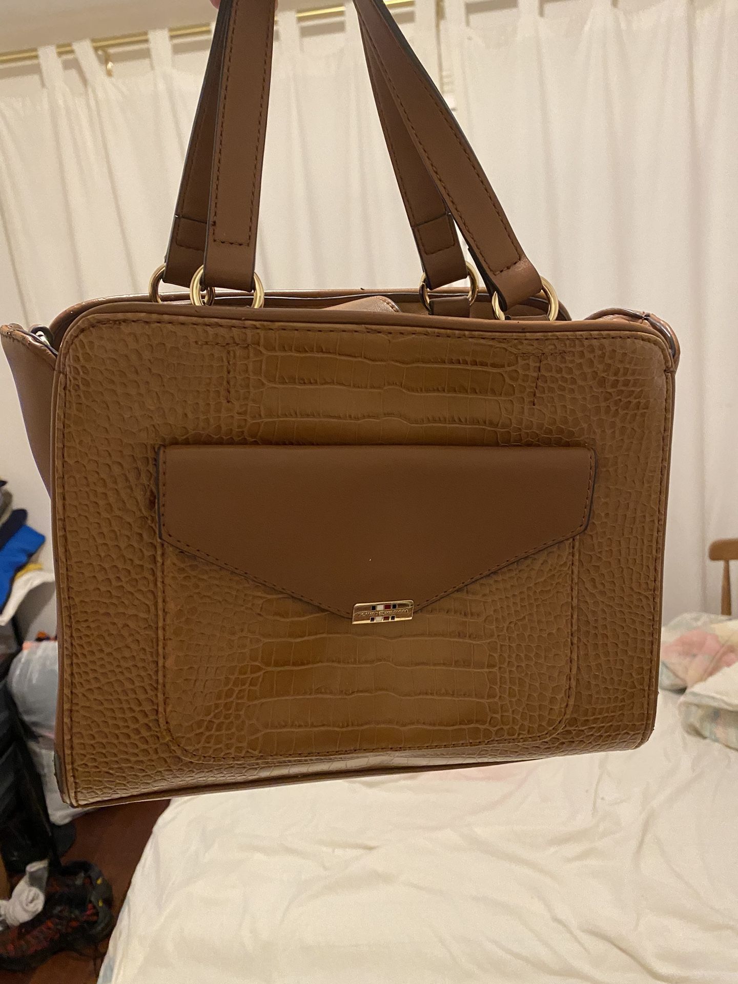 Tommy Hilfiger Purse Brown Leather