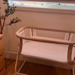 Never Hard Baby Cosleeping Bassinet 0-9 Months Organic 