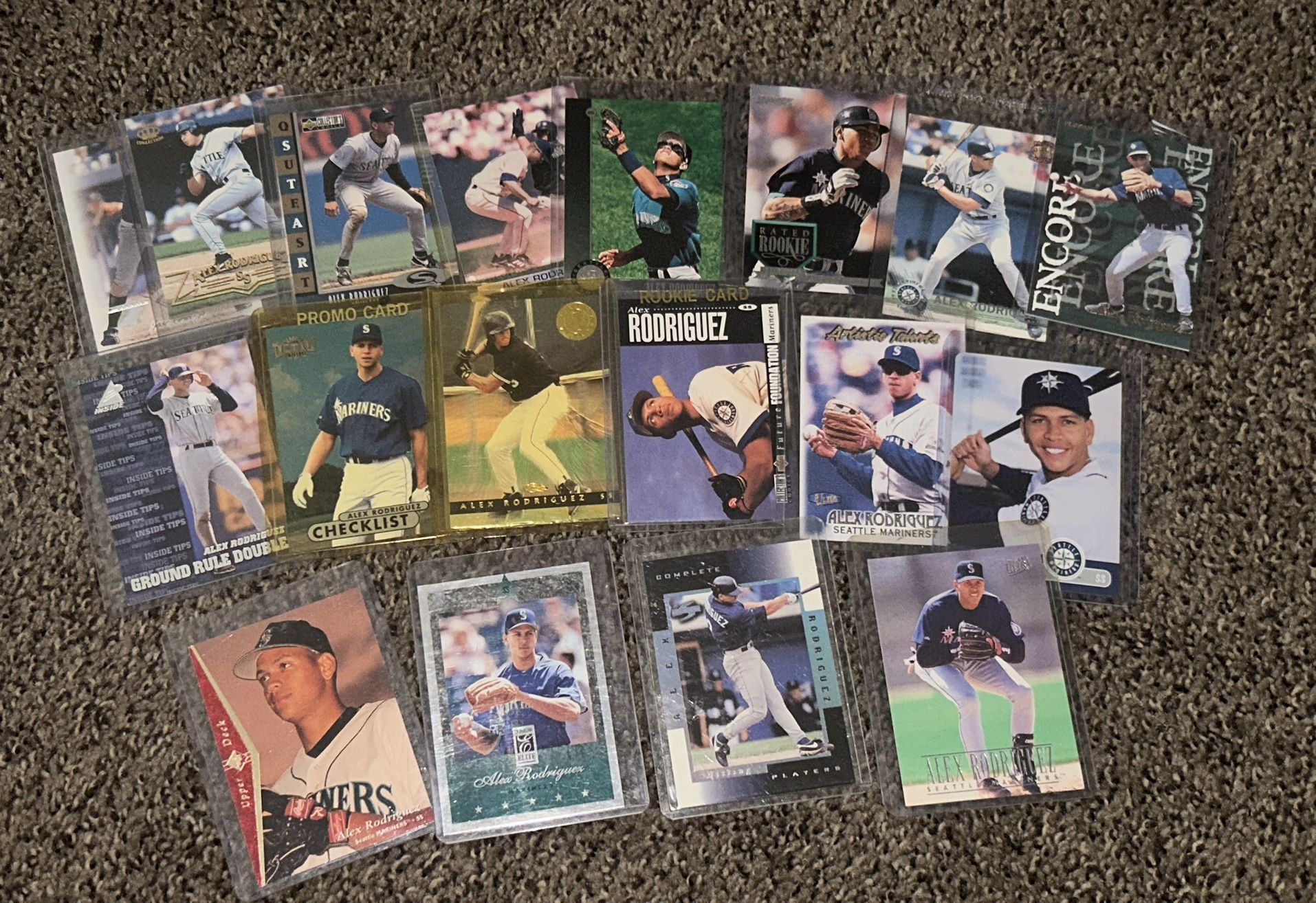 A Rod Rookie Cards And Inserts