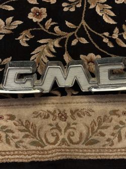 vintage chrome GMC Emblem 1(contact info removed)