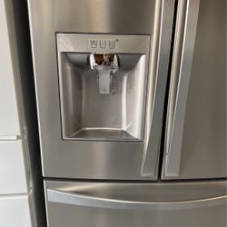 Stainless Steel Kenmore Refrigerator 