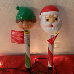 Solar Santa & Elf 
