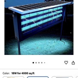 Large Solar Bug Zapper 