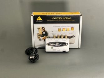 Behringer U-Control UCA202 USB Audio Interface