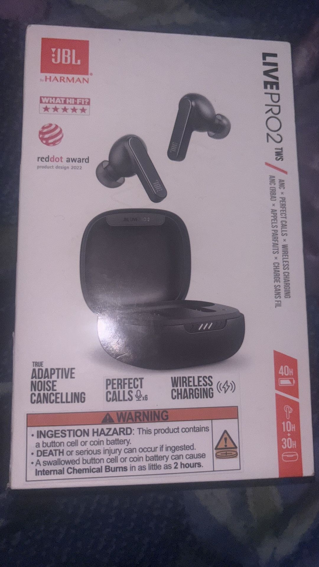 JBL LIVE PRO 2 Air Pops