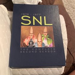 SNL 1 The Complete Second Season 6 DVD’s  