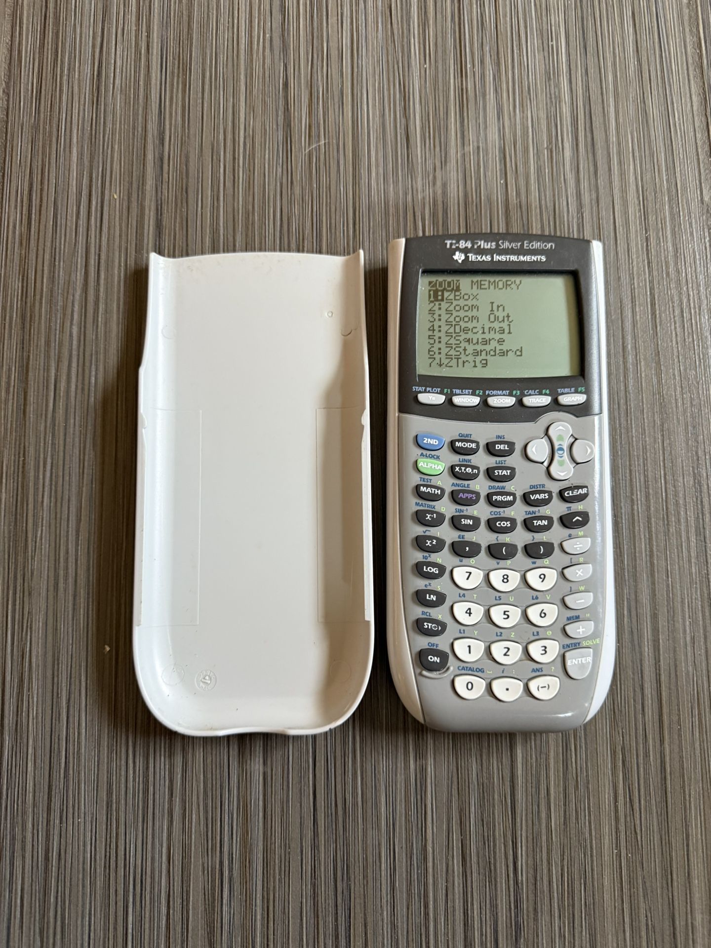 TI 84 Plus Silver Edition Graphics Calculator