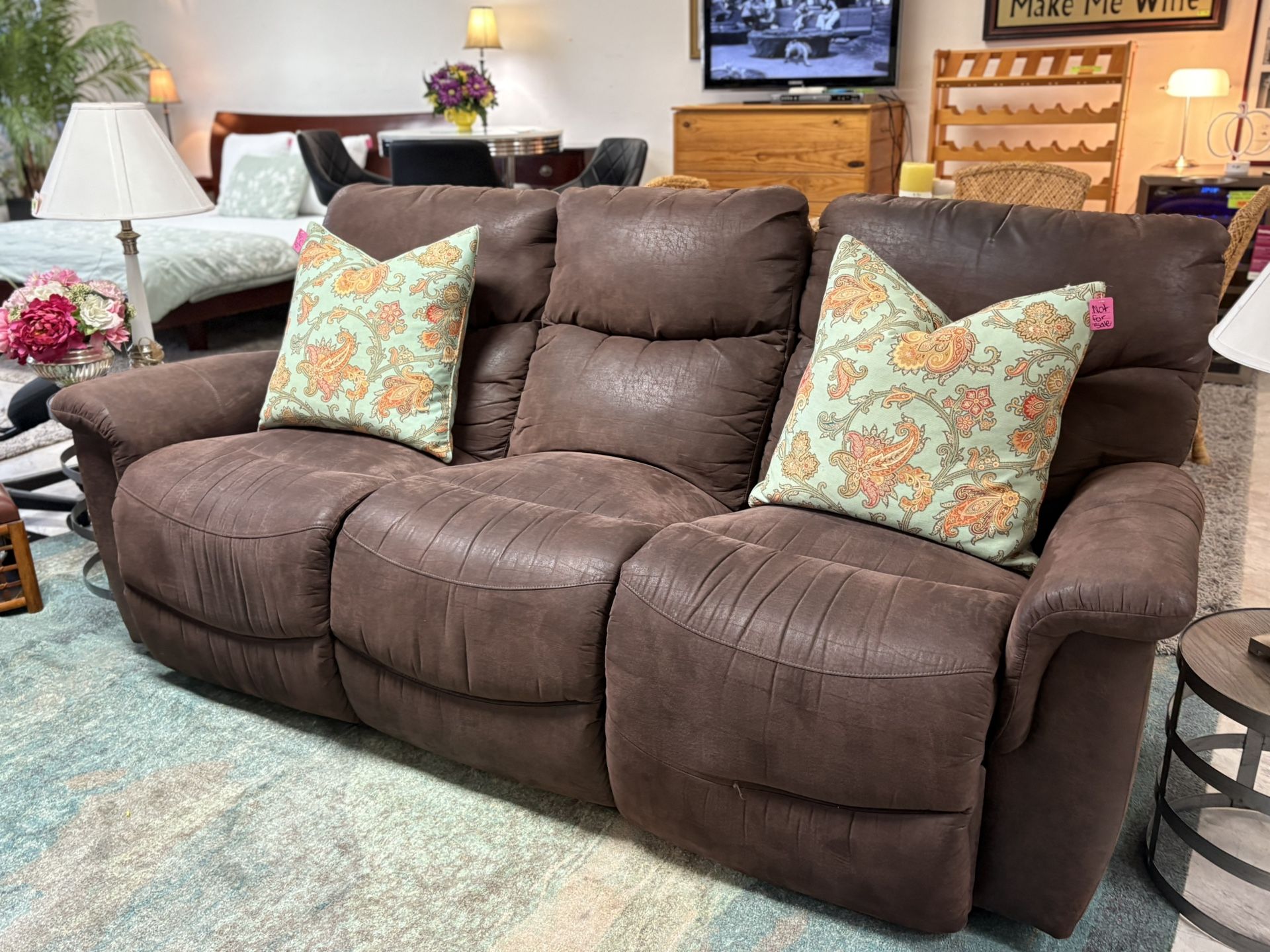 La-Z- Boy Manual Recliner Sofa $199.99
