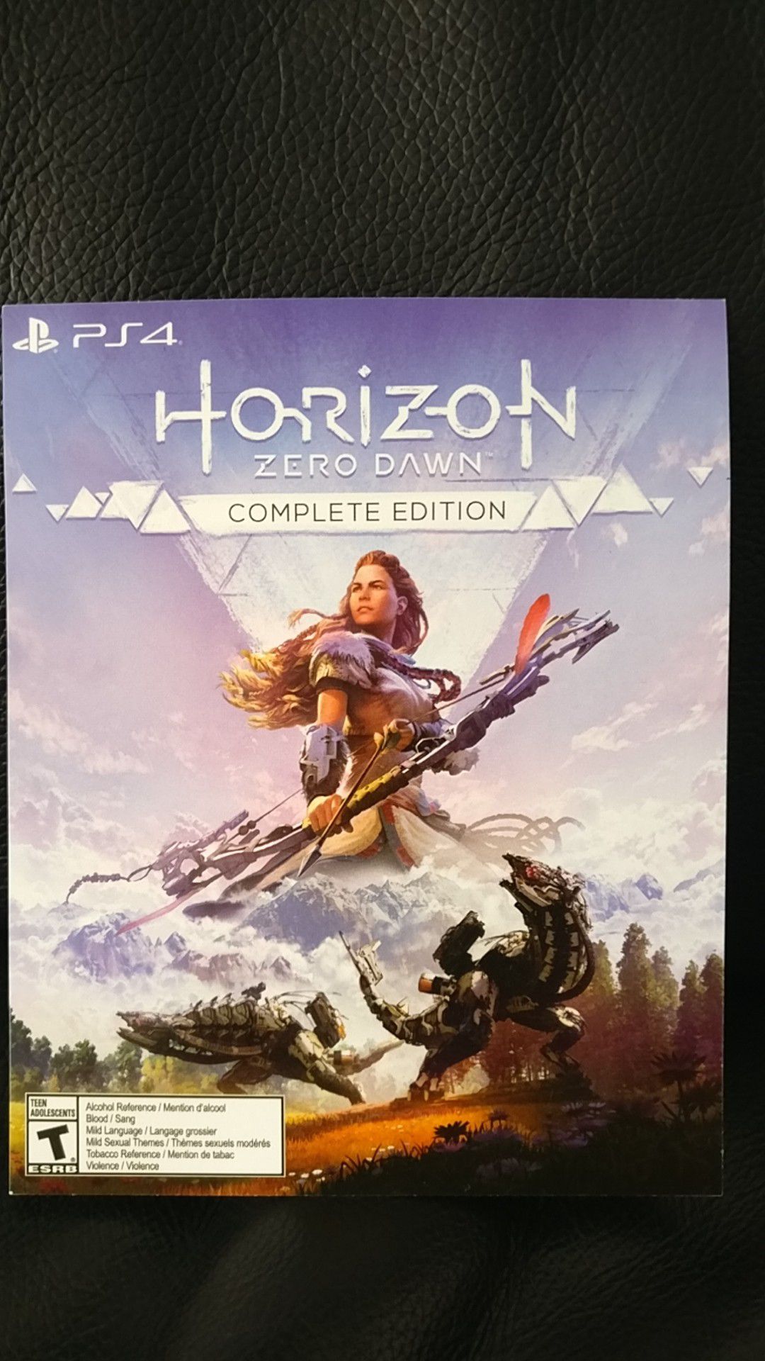 PS4 Horizon Zero Dawn complete edition digital code