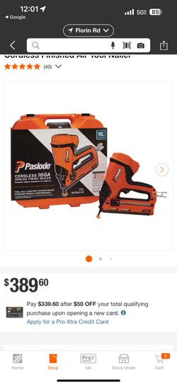 Paslode 16 Gauge