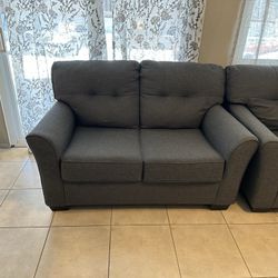 Sofabed And Loveseat Sofa Couch Gray