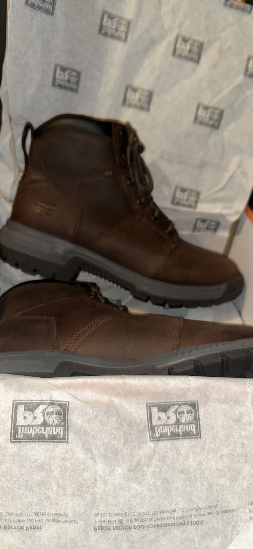 Timberland pro Montauk 6”| soft toe. Steel toe boots