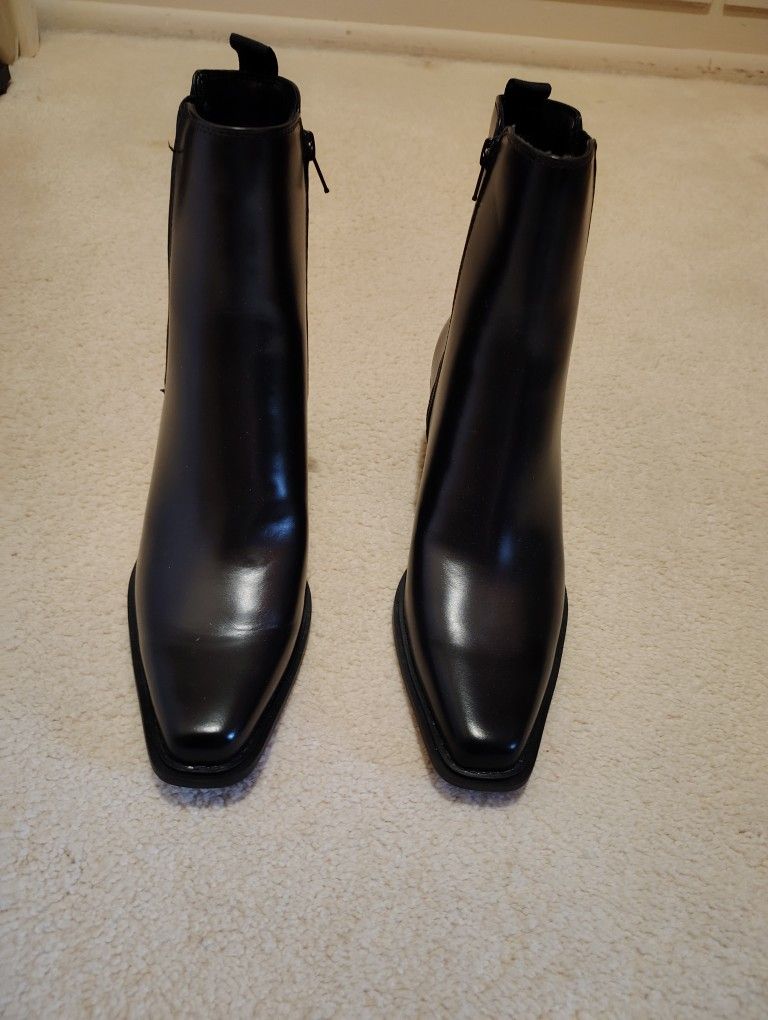 Black Boots Size 10 New