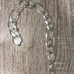 Cuban Bracelet 925 Italy Real!obo