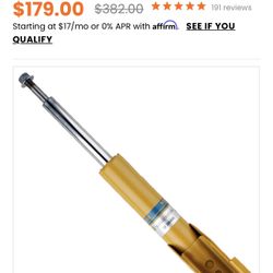 Bilstein B6 Front Strut For Mercedes Sprinter Van