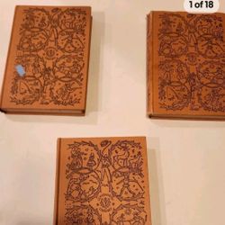 Companion Library Louisa  1927 3 Book Set Antique  Hard Cover