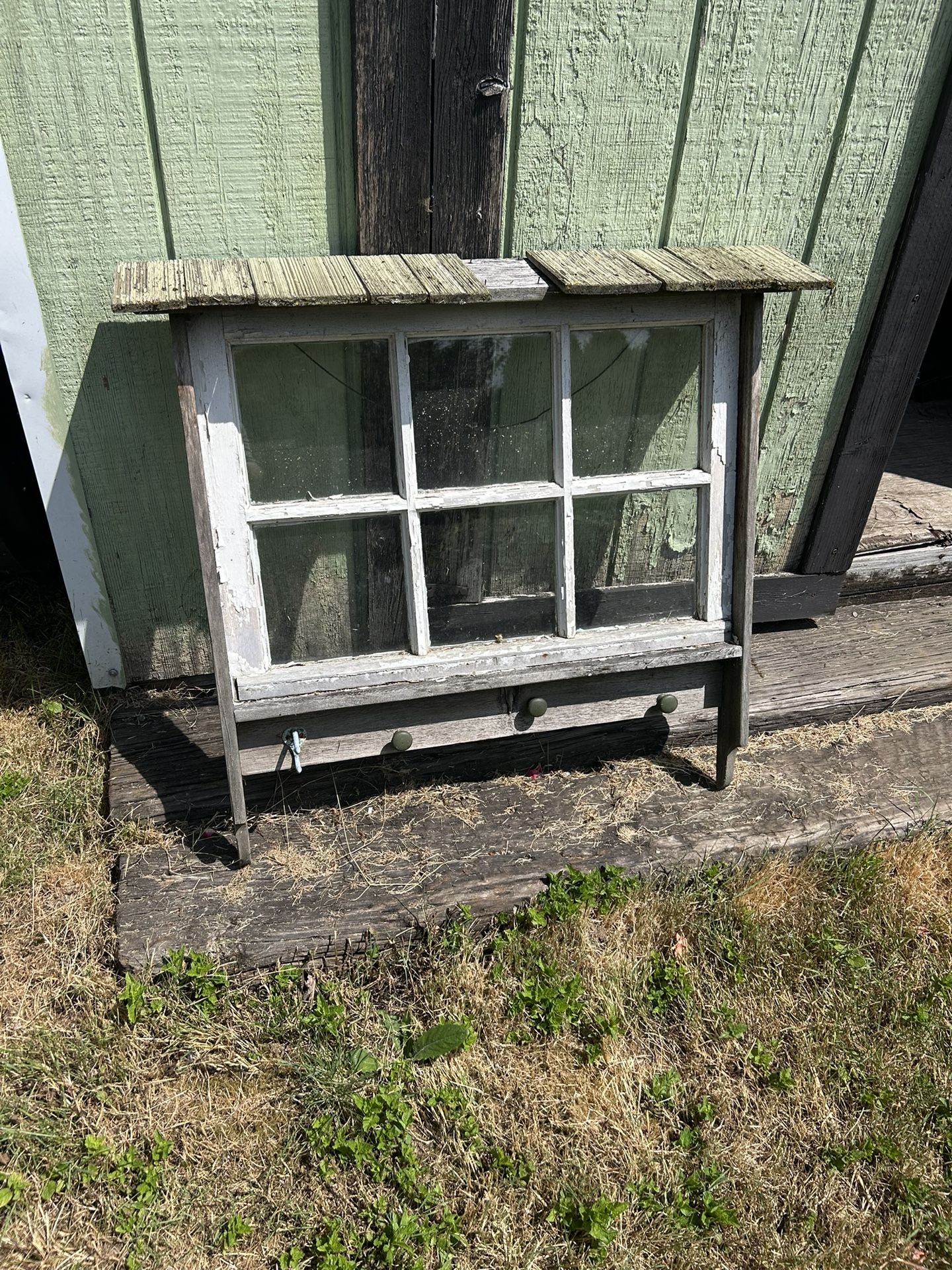 Handmade garden window in good condition, all the glass pains are intact  $30, cash or Venmo, meet in person somewhere convenient. Thank you for looki