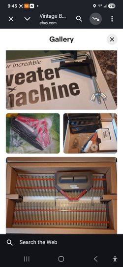 Sweater  maker machine