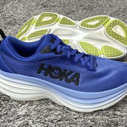 Women’s HOKA ‘Bondi 8’ Blue Sneakers Size US 6.5 - B
