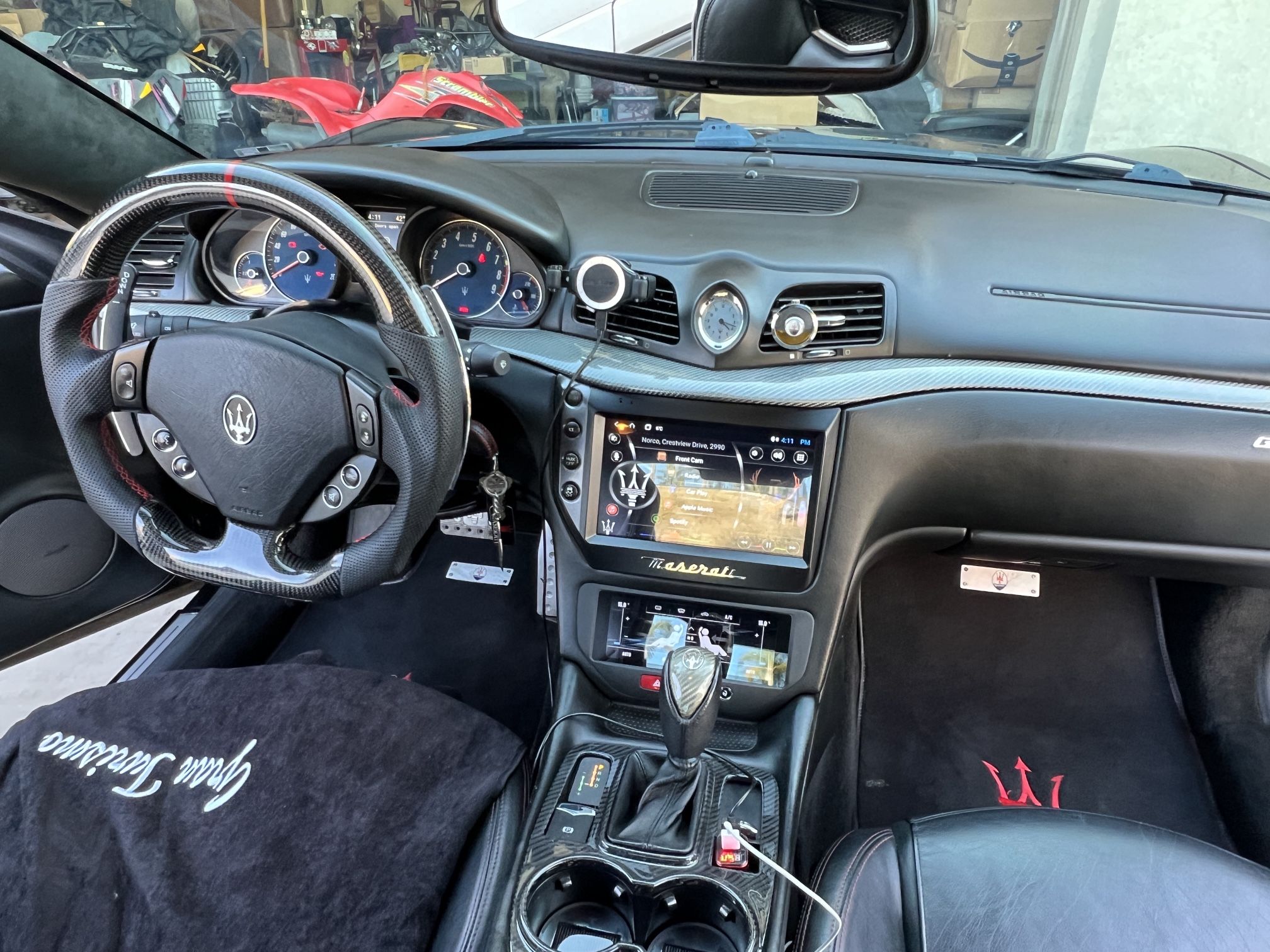 MASERATI GRAN TURISMO HEAD UNIT AND DIGITAL CLIMATE CONTROL