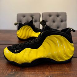 Nike Air Foamposite One Wu Tang Optic Yellow Shoes