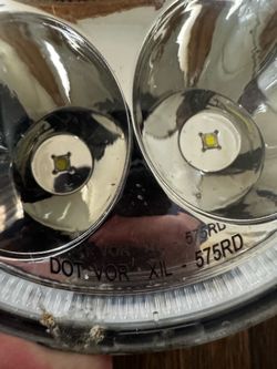 Vision X XIL-575RD 5.75” Round LED Headlight – Chrome – Low/High/Halo