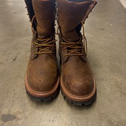 Red Wing Lineman Boots 