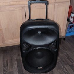 LyxPro SPA15 15" Portable PA Speaker System