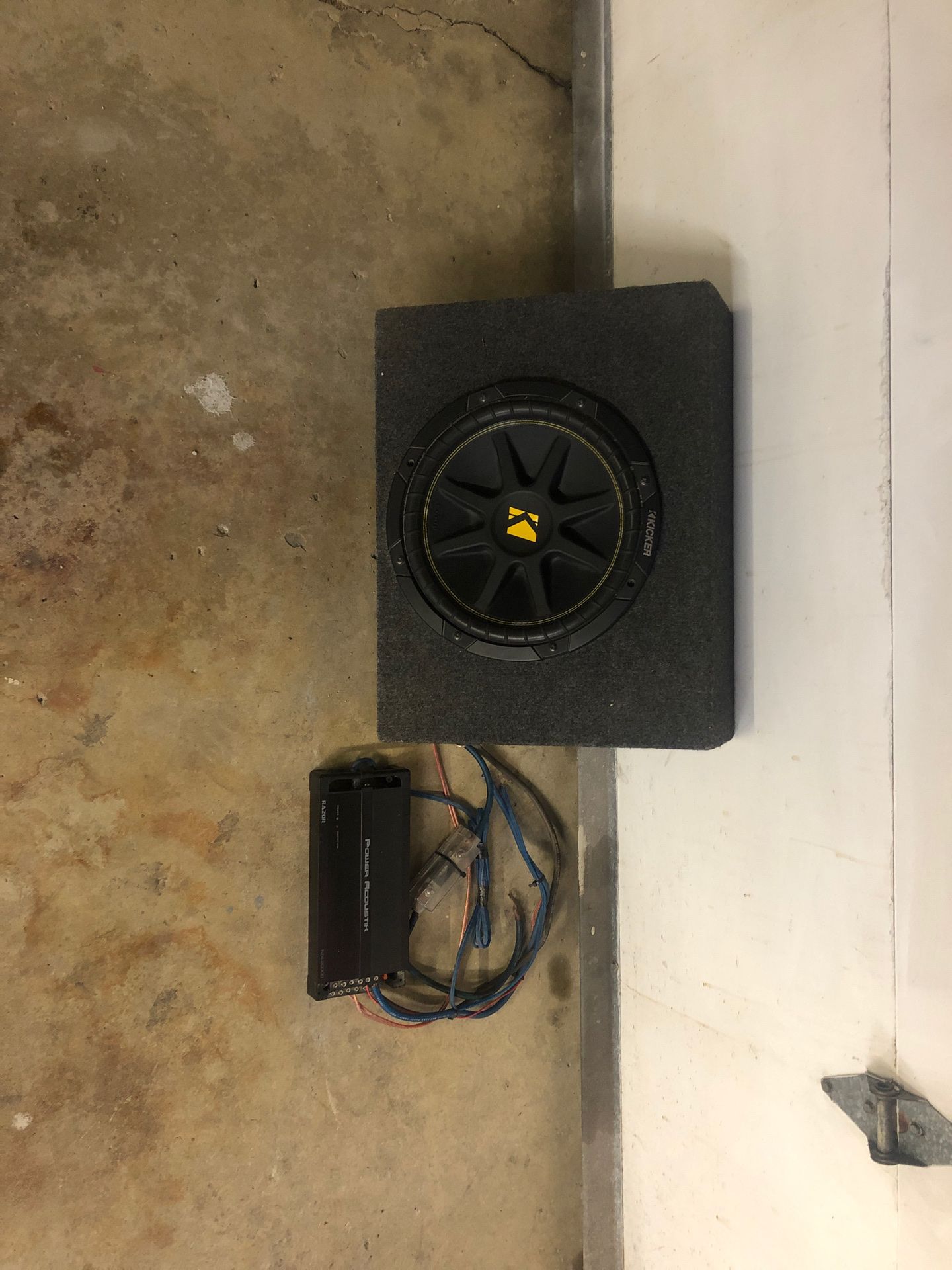 Kicker subwoofer